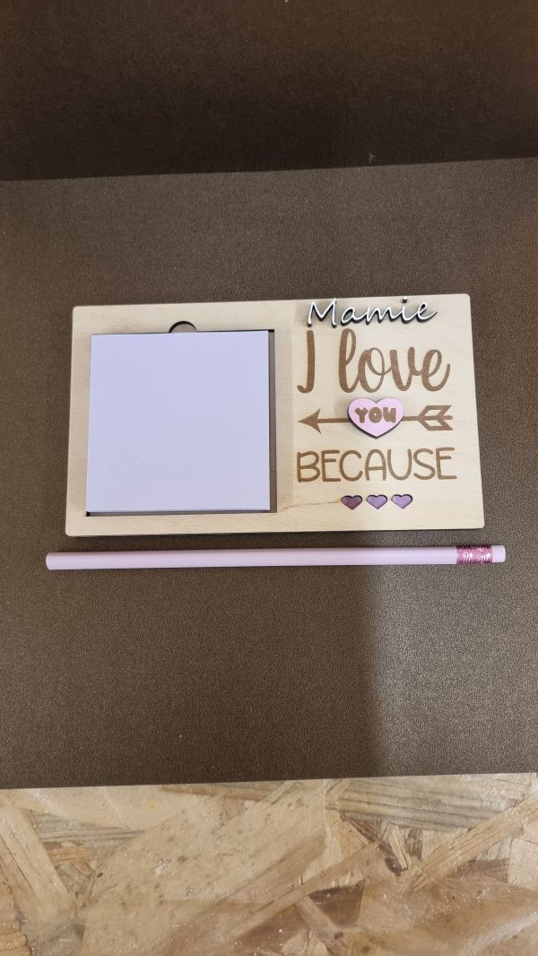 Bloc notes Mamie "ROSE"