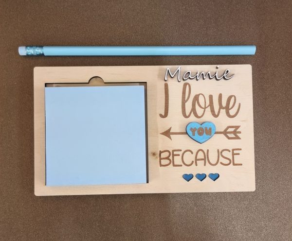 Bloc notes Mamie "BLEU" – Image 2
