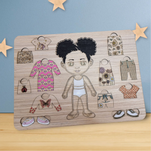 Puzzle "vêtements"