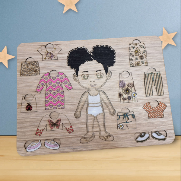 Puzzle "vêtements"