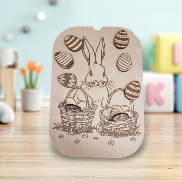 Insert trofast lapin de Pâques avec œufs – Image 2