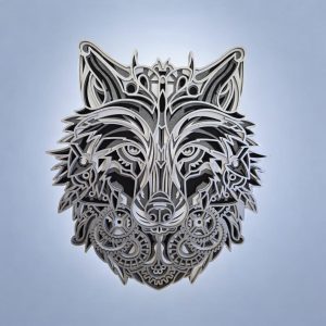 Loup décoratif