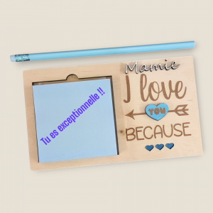 Bloc notes Mamie "BLEU"