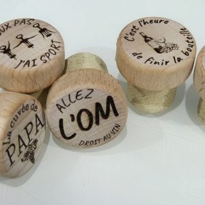 Bouchon personnalisé