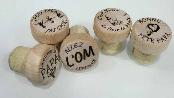 Bouchon personnalisé