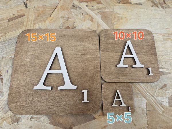 Lettre scrabble mural