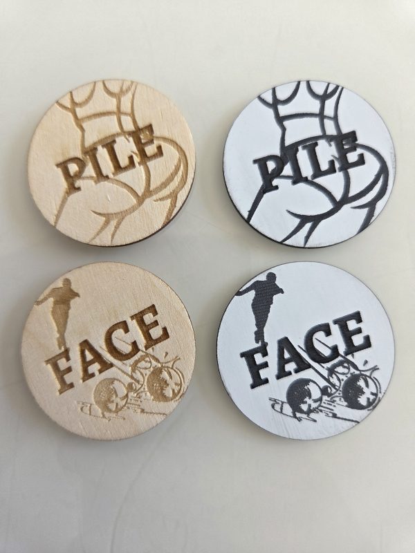 🏆Jetons Pile ou Face LOT DE 3 – Image 5