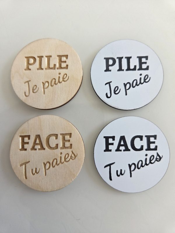 🏆Jetons Pile ou Face LOT DE 3 – Image 3