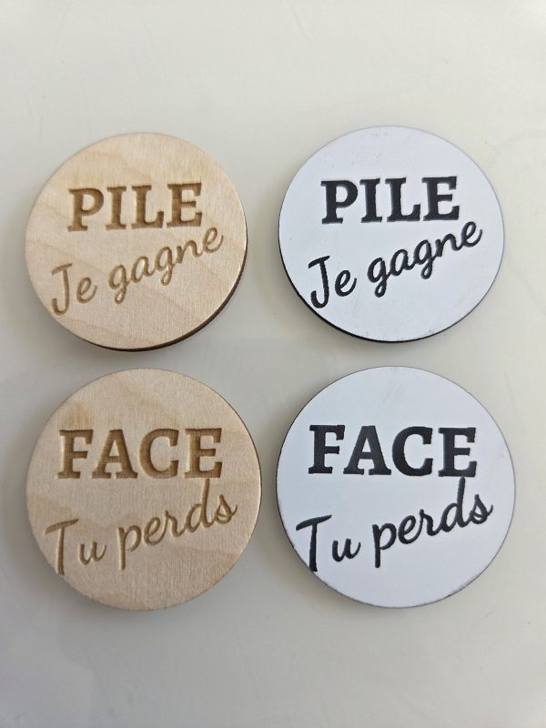 🏆Jetons Pile ou Face LOT DE 3 – Image 4