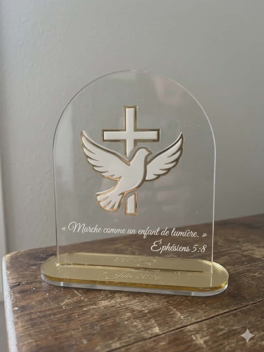 Souvenir de baptême personnalisé