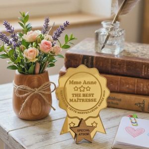 Médaille Personnalisée Maîtresse