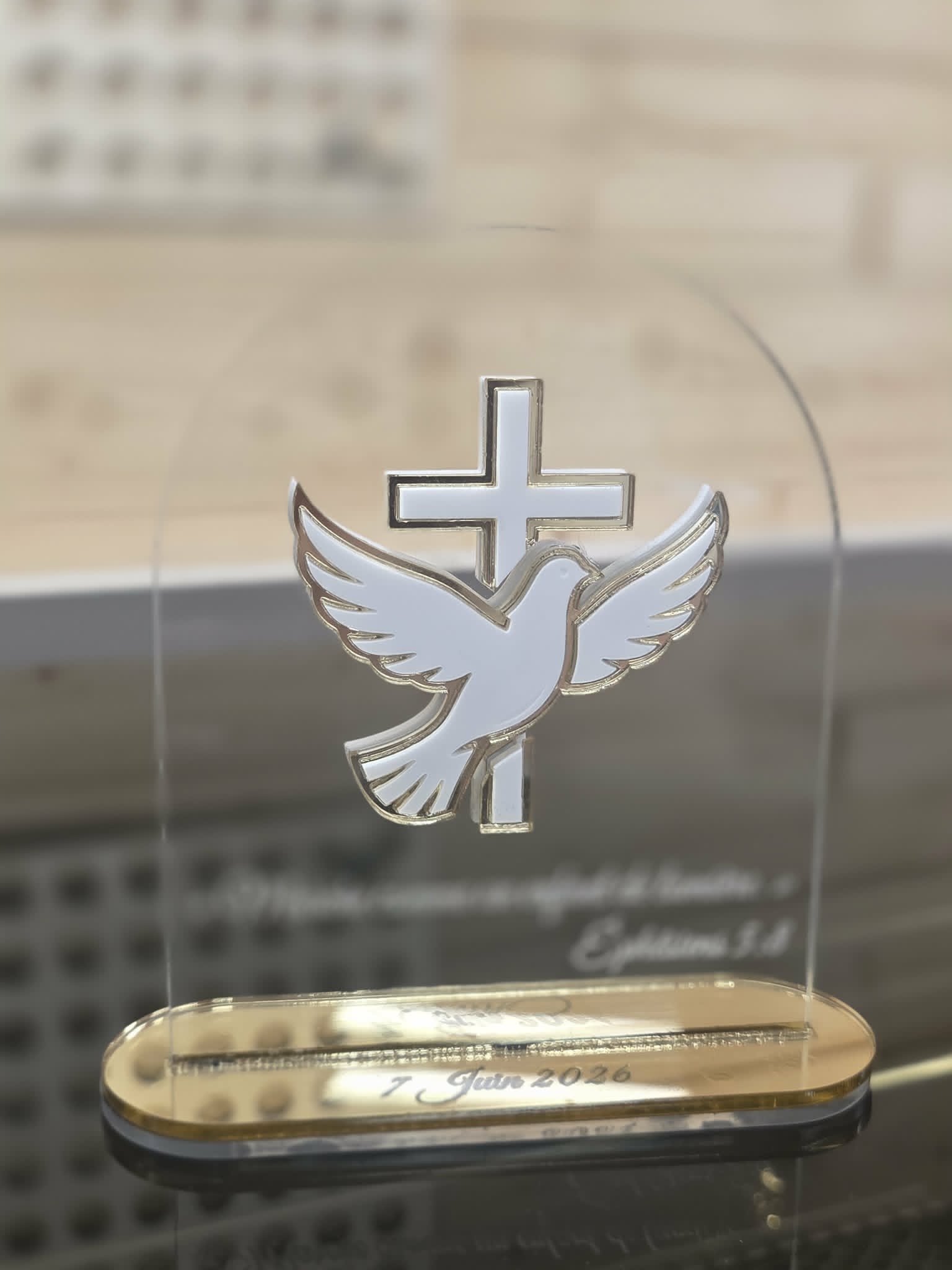 Souvenir de baptême personnalisé – Image 2