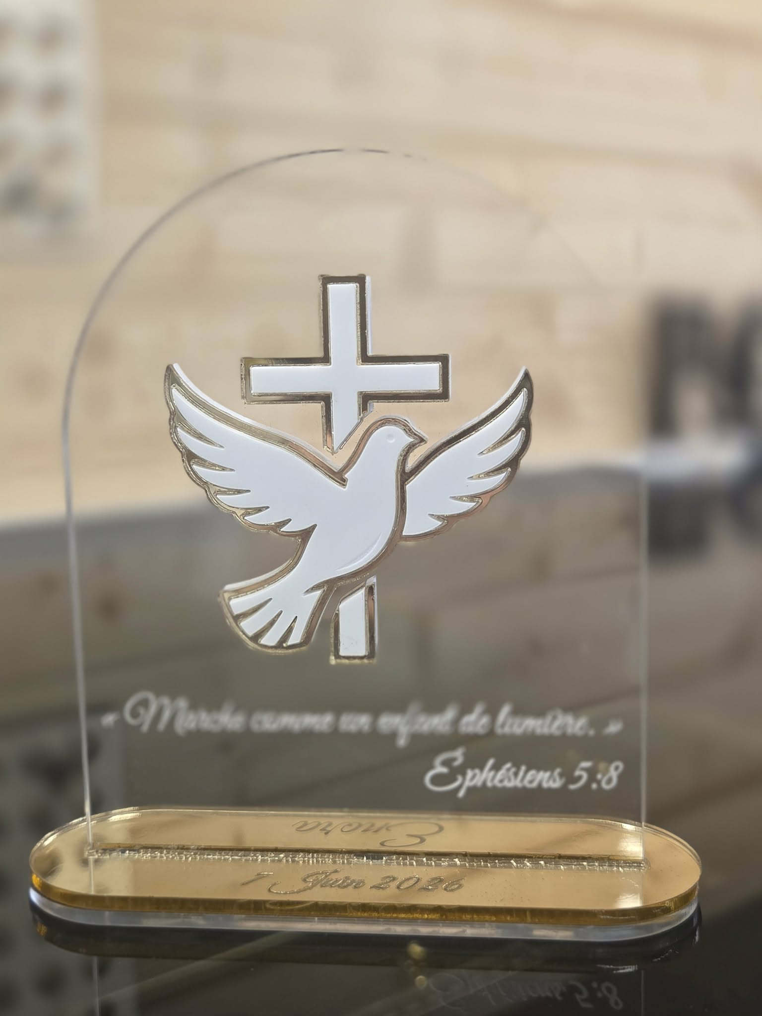 Souvenir de baptême personnalisé – Image 3